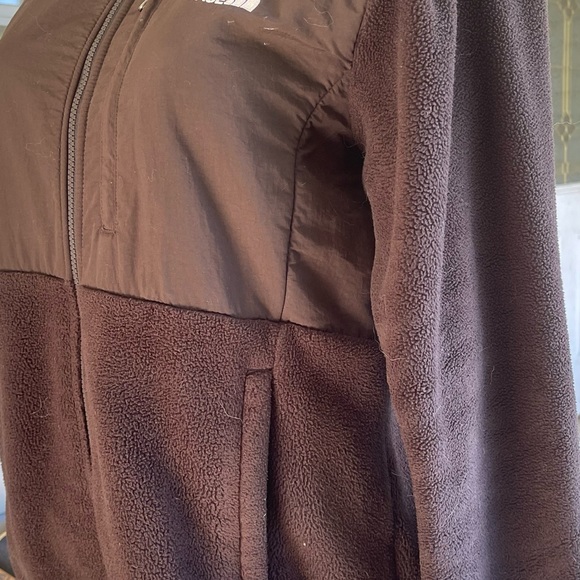 THE NORTH FACE POLARTEC RECYCLED FLEECE MOCK NECK ZIP FRONT JACKET WOMEN'S - Picture 9 of 14